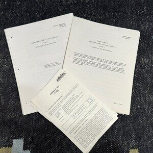 Cipher Data Products Magnetic Tape Transport Unit 5880 Technical Manual, c. 1986